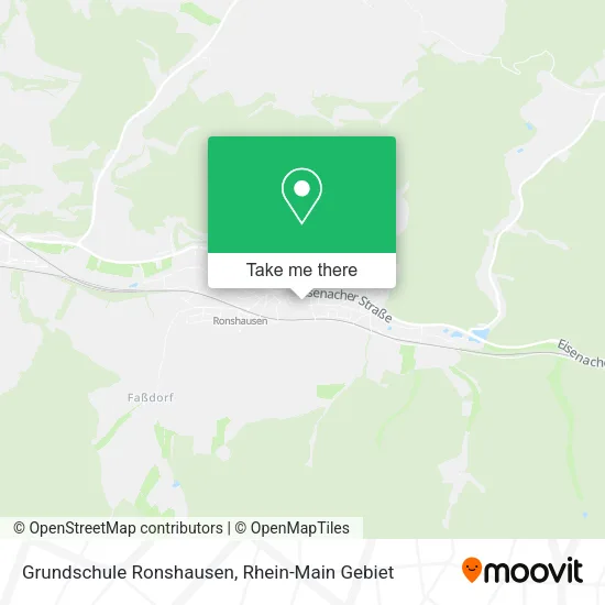 Карта Grundschule Ronshausen