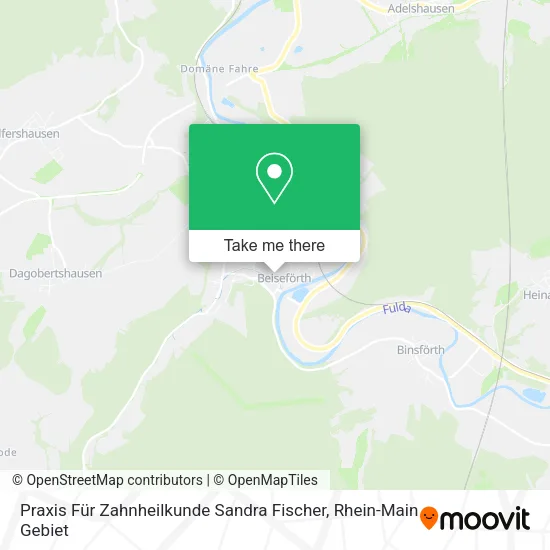 Карта Praxis Für Zahnheilkunde Sandra Fischer