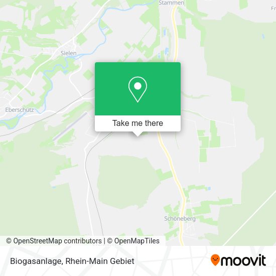 Карта Biogasanlage