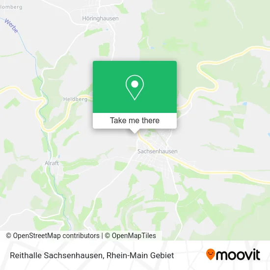 Reithalle Sachsenhausen map