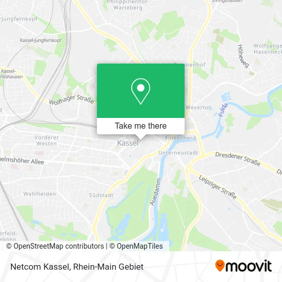 Карта Netcom Kassel