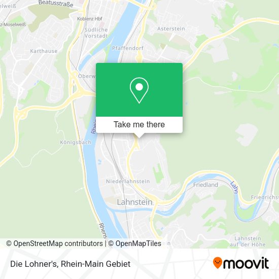 Карта Die Lohner's
