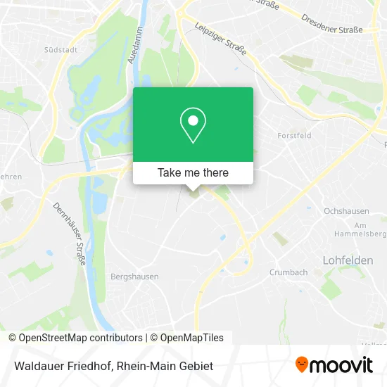 Карта Waldauer Friedhof