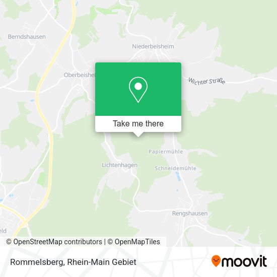 Карта Rommelsberg