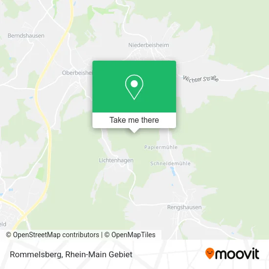 Карта Rommelsberg