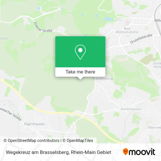Карта Wegekreuz am Brasselsberg