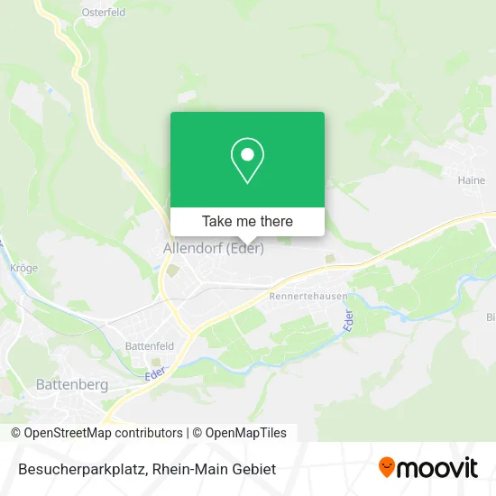 Карта Besucherparkplatz