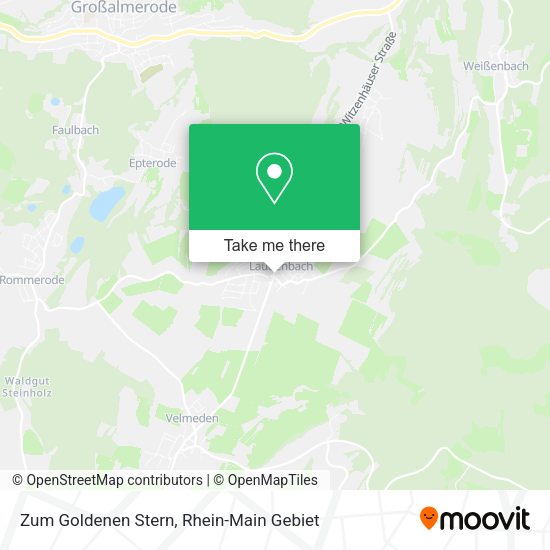 Карта Zum Goldenen Stern