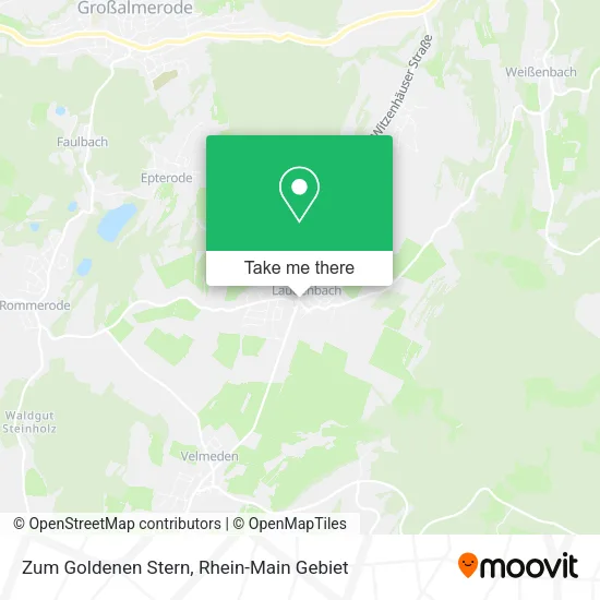 Карта Zum Goldenen Stern