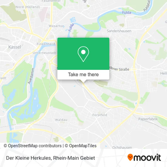 Карта Der Kleine Herkules