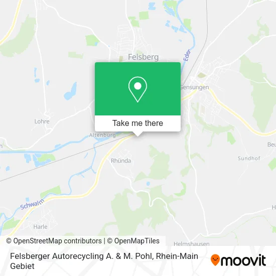 Карта Felsberger Autorecycling A. & M. Pohl