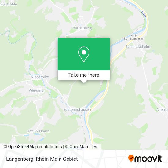 Карта Langenberg