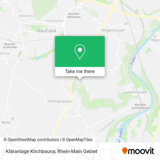 Карта Kläranlage Kirchbauna