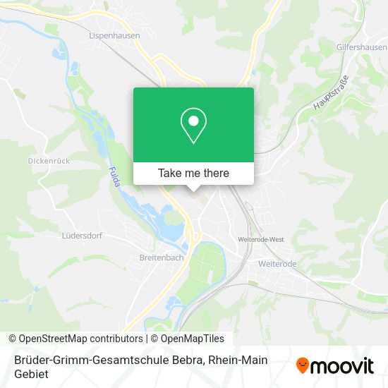 Карта Brüder-Grimm-Gesamtschule Bebra