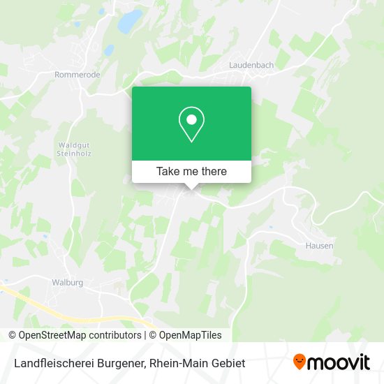 Карта Landfleischerei Burgener