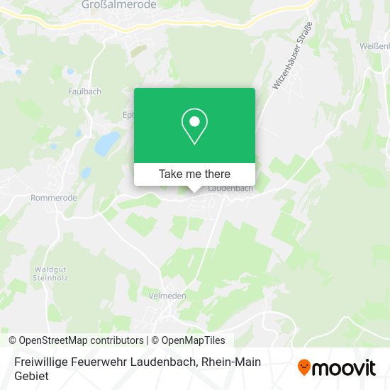 Карта Freiwillige Feuerwehr Laudenbach