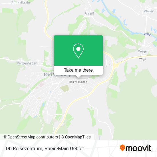 Карта Db Reisezentrum