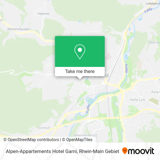 Карта Alpen-Appartements Hotel Garni