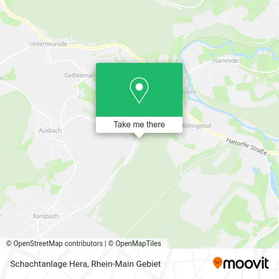 Карта Schachtanlage Hera