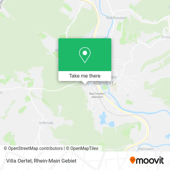 Карта Villa Oertel