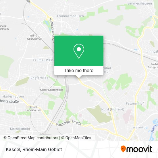 Карта Kassel
