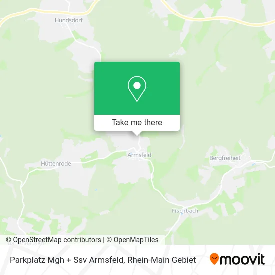 Parkplatz Mgh + Ssv Armsfeld map