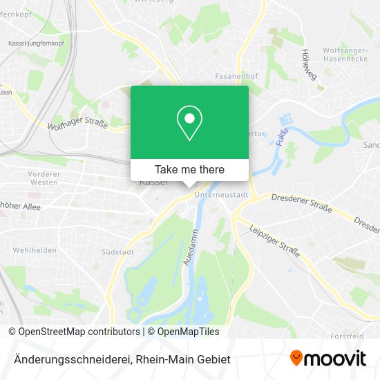 Карта Änderungsschneiderei