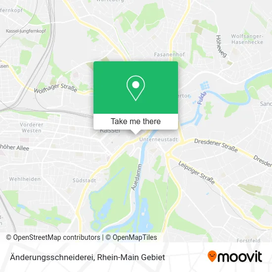 Карта Änderungsschneiderei