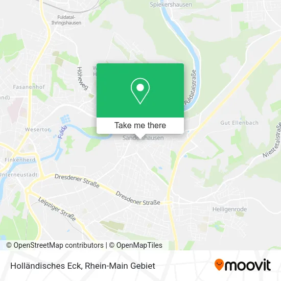 Карта Holländisches Eck