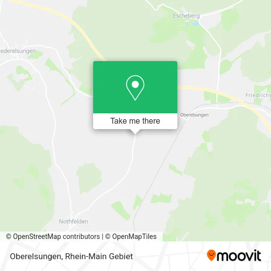 Карта Oberelsungen
