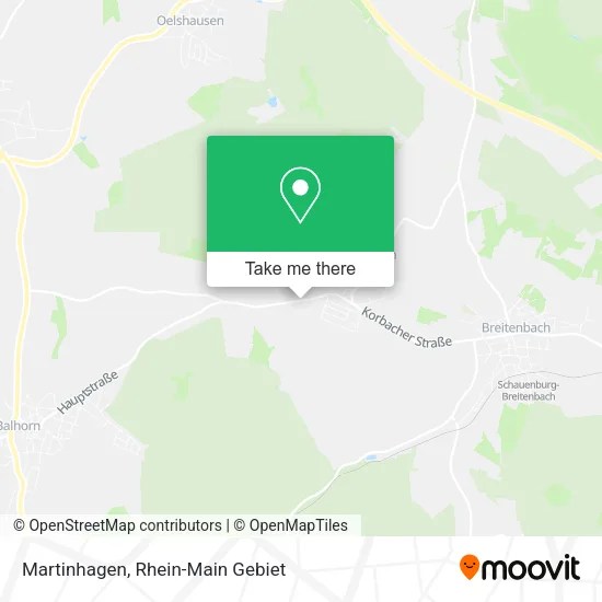 Карта Martinhagen