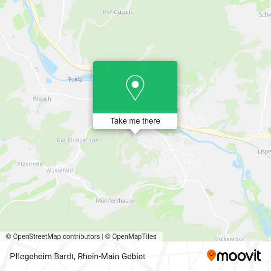 Карта Pflegeheim Bardt
