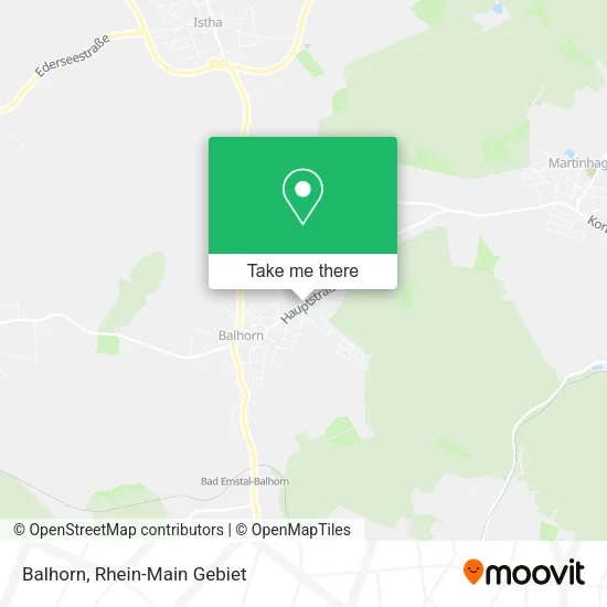 Карта Balhorn