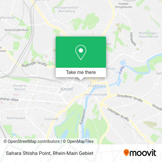 Карта Sahara Shisha Point