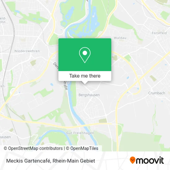 Карта Meckis Gartencafé
