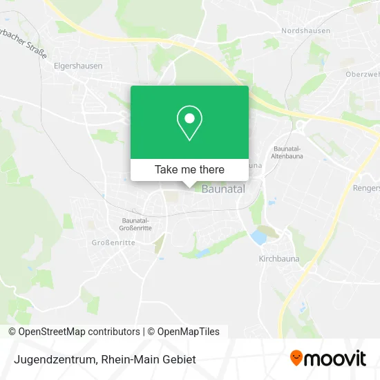 Карта Jugendzentrum