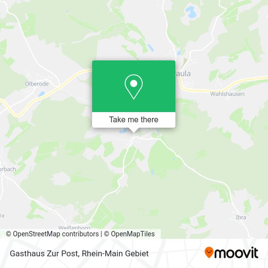 Карта Gasthaus Zur Post