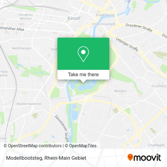 Карта Modellbootsteg