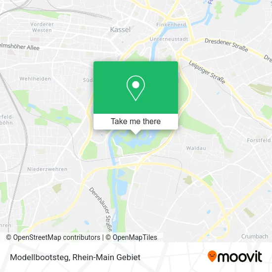 Карта Modellbootsteg