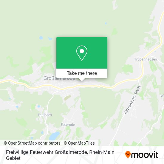 Карта Freiwillige Feuerwehr Großalmerode