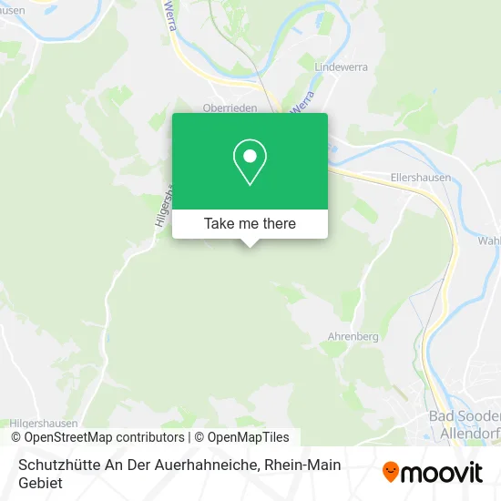 Карта Schutzhütte An Der Auerhahneiche