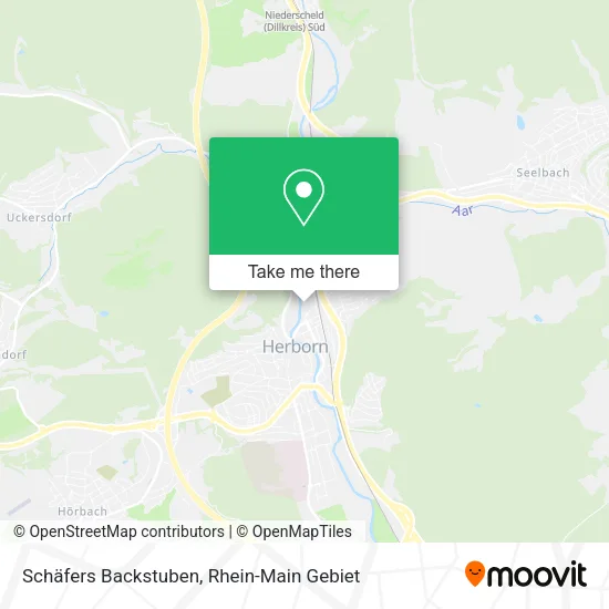 Карта Schäfers Backstuben