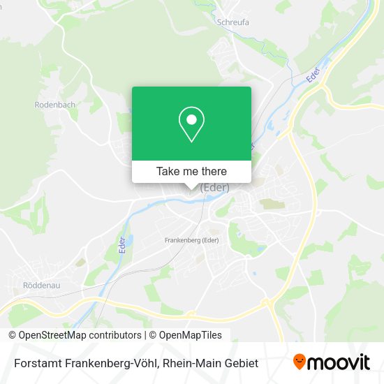 Карта Forstamt Frankenberg-Vöhl