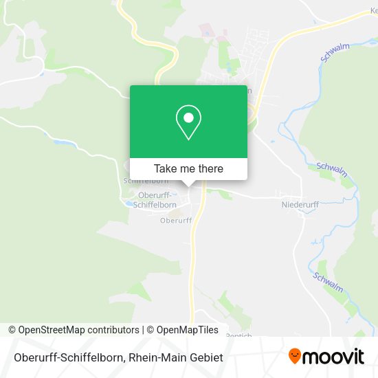 Карта Oberurff-Schiffelborn