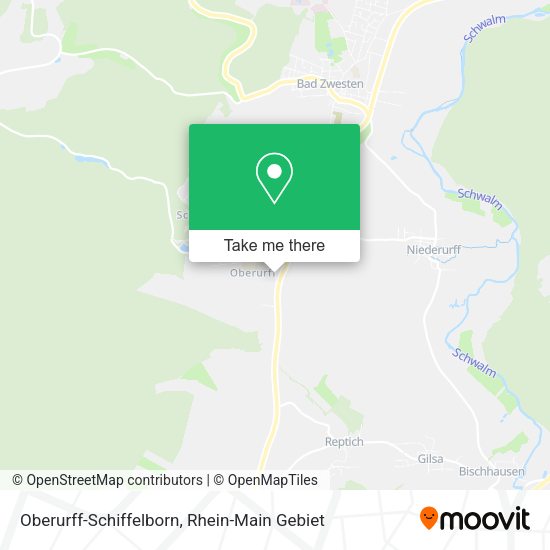 Карта Oberurff-Schiffelborn