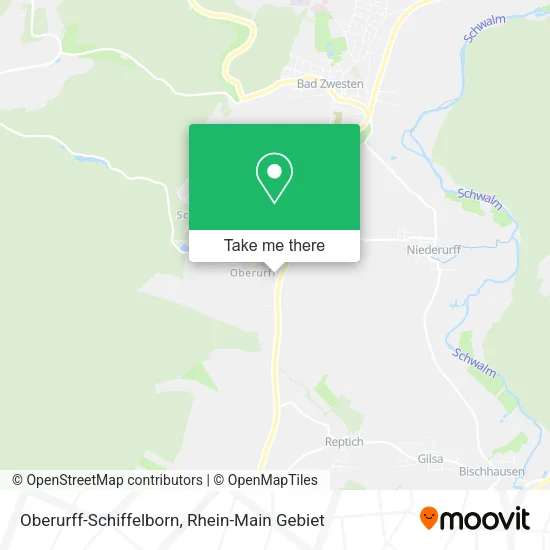 Карта Oberurff-Schiffelborn