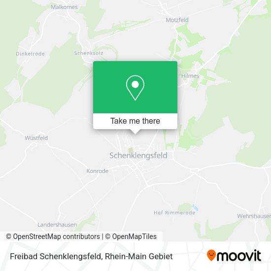 Карта Freibad Schenklengsfeld