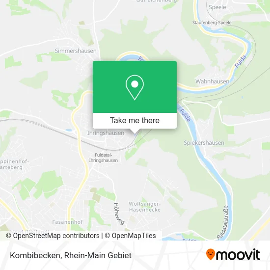 Карта Kombibecken