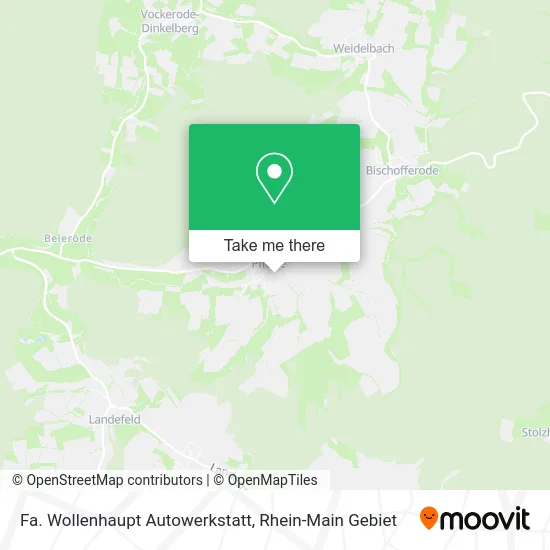 Карта Fa. Wollenhaupt Autowerkstatt