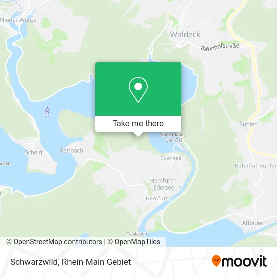 Карта Schwarzwild